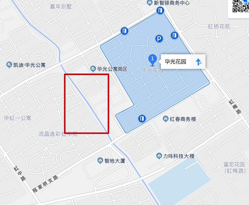 事发地地图截图